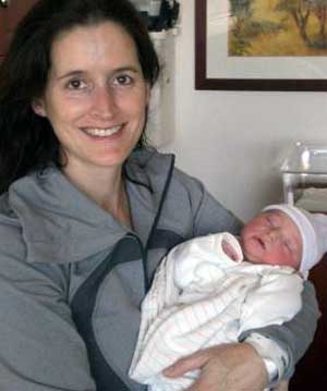 Nancy holding Lettie